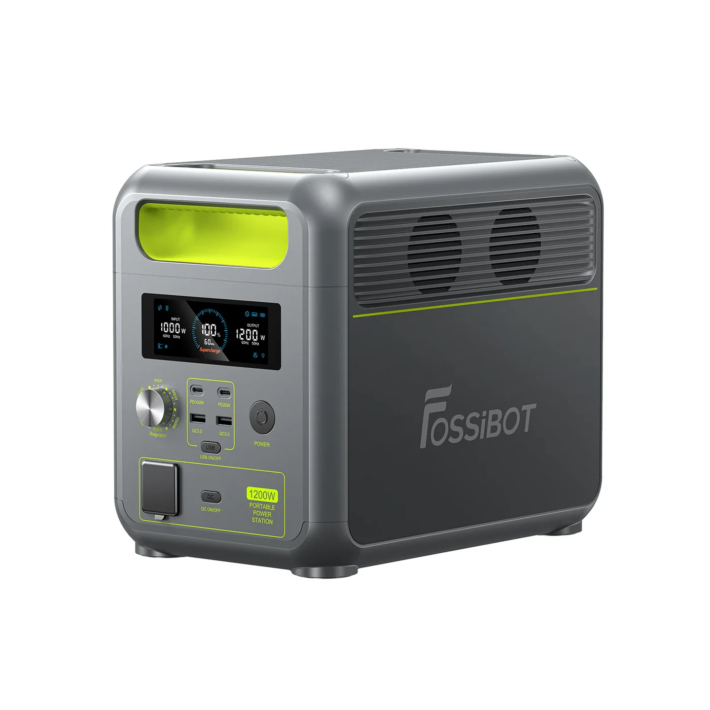 Fossibot F1200 draagbare powerstation voor verhuur