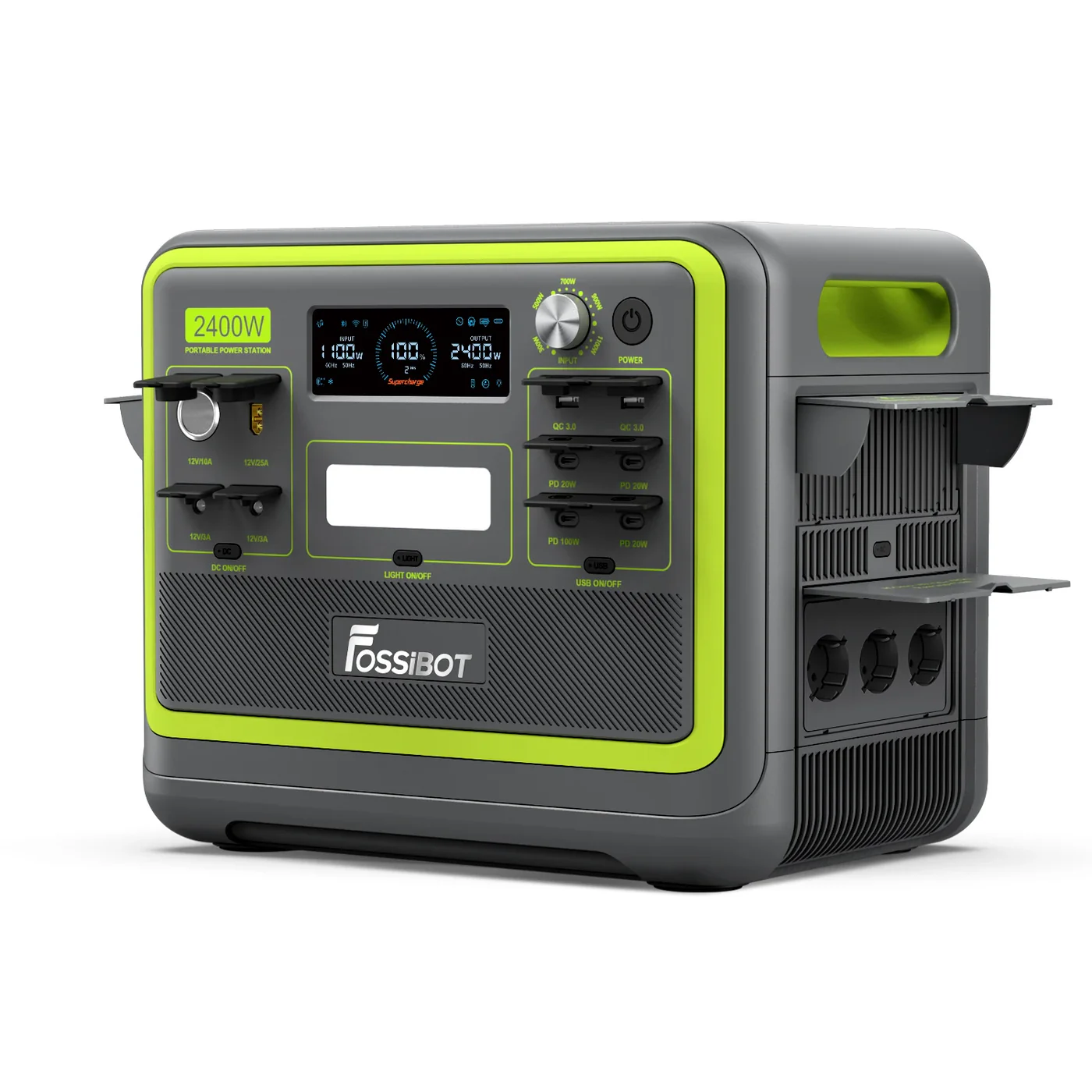 Fossibot F2400 draagbare powerstation voor verhuur